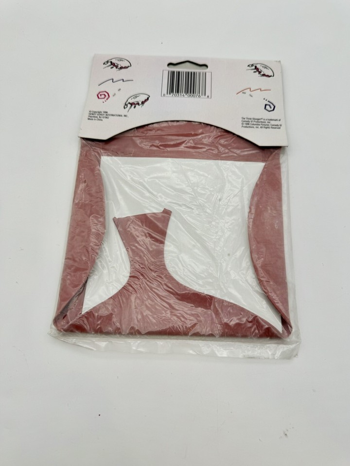 The Three Stooges Hand Buzzer & Whoopee Cushion 1996 Novelty Toys