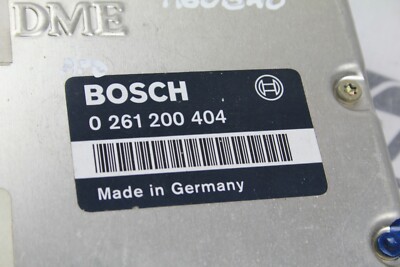 BMW M60b40 V8 Engine Non-ews DME Control Unit Bosch 404  