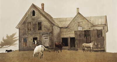 Andrew Wyeth: Open House 22x30 Archival Quality Fine Art Print