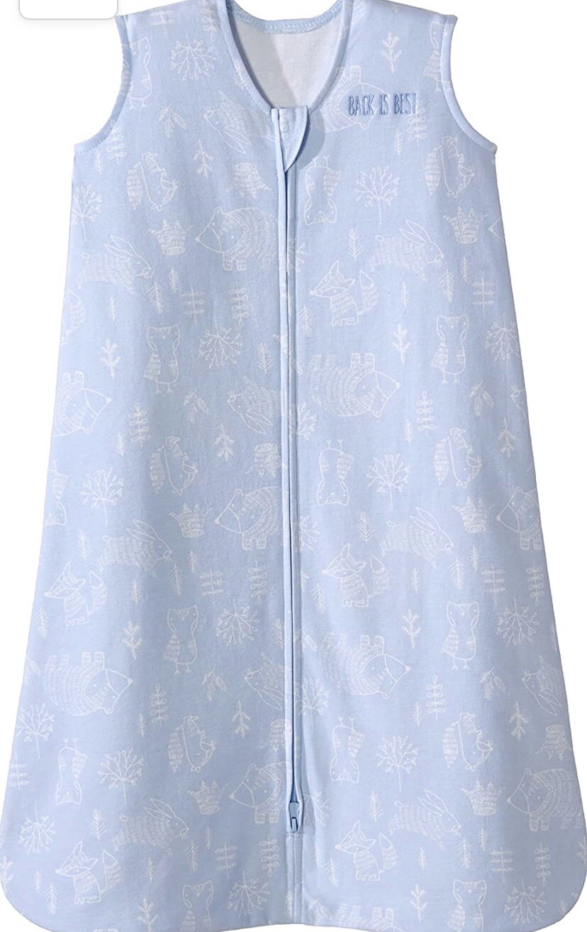 Halo Sleep Sack Small 06 Months blue woodland print 100 cotton eBay