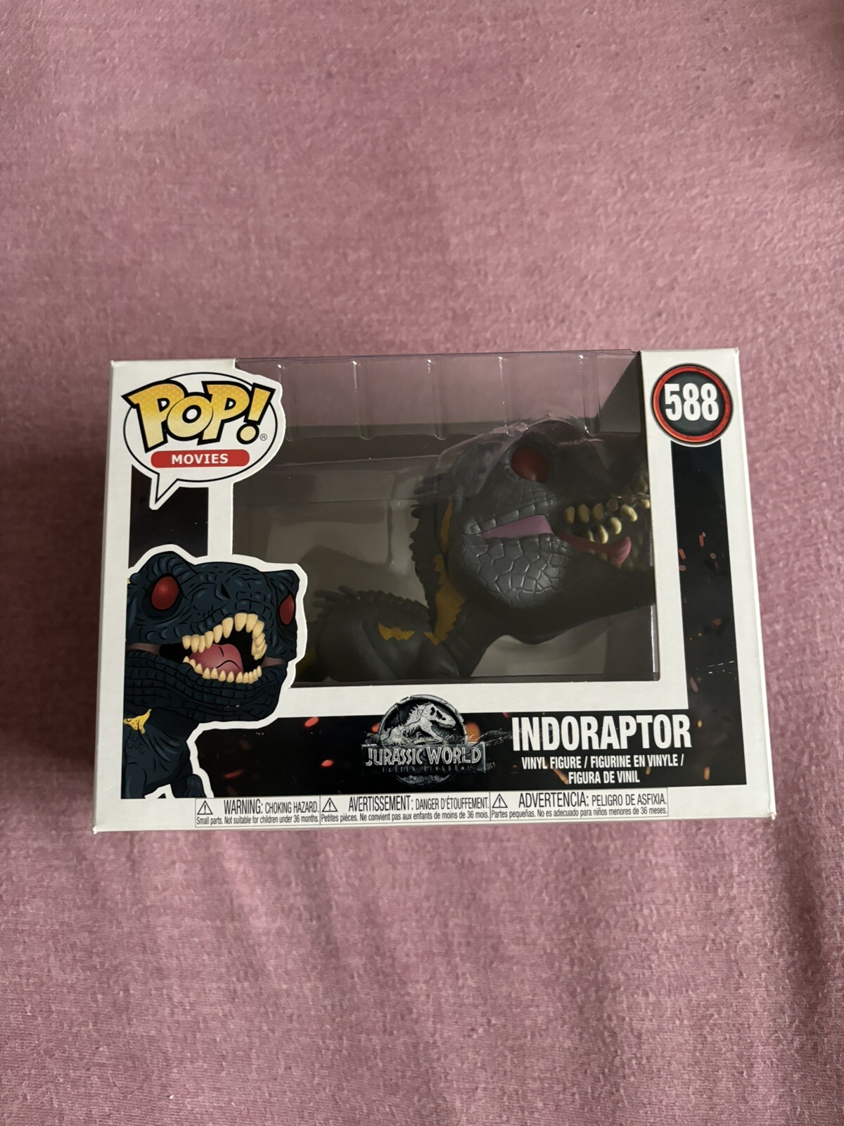 Funko Pop! Movies Jurassic World Fallen Kingdom Indoraptor #588 Vinyl Figure