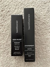 New Bare Minerals Gen Nude Radiant Lipstick  Statement Matte Liquid Lipcolor
