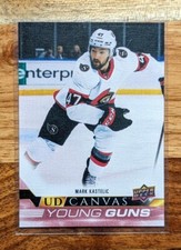 2022 23 Upper Deck Mark Kastelic Young Guns Canvas Rookie #C111 Ottawa Senators!