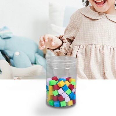 100x Zentimeter Würfel Mathe Spielzeug frühe Mathematik Manipulative Zählen Sortieren Spielzeug für