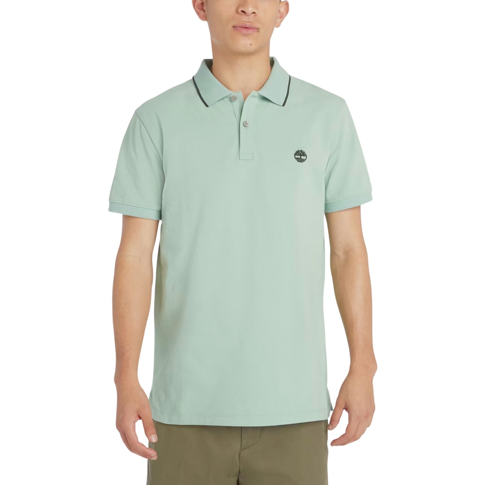 Timberland Polo da Uomo с нанесенным логотипом Millers River Verde Taglia XL Код TB0A26 9590₽