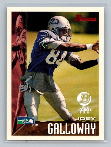 Joey Galloway [1st Round Pick] #8 1995 Bowman card