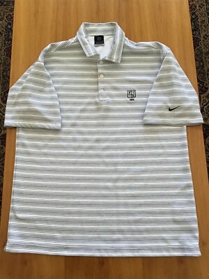 NIKE SPHERE DRY MENS GOLF POLO SHIRT, SIZE L