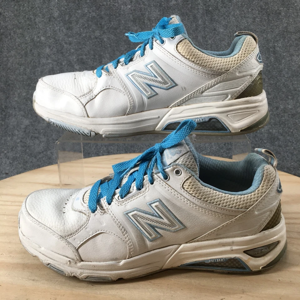 Tênis New Balance Feminino 9 Cross Training Branco WX857WB Couro Sintético - Imagem 2 de 4