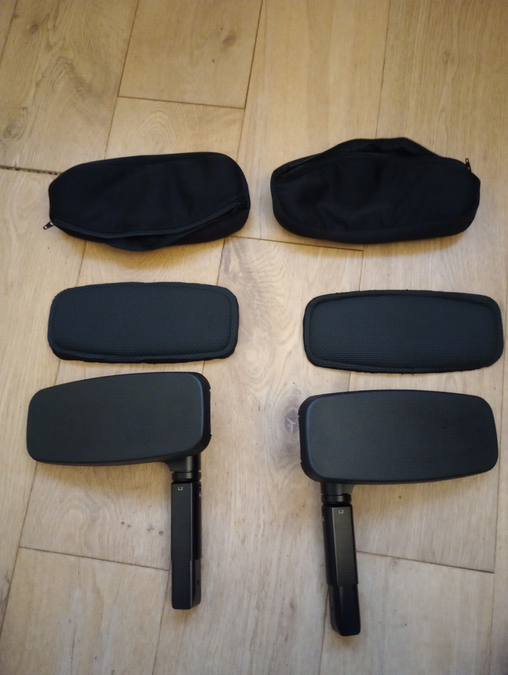 Permobil thigh/hip support, pair 21cm length x 9cm height eBay