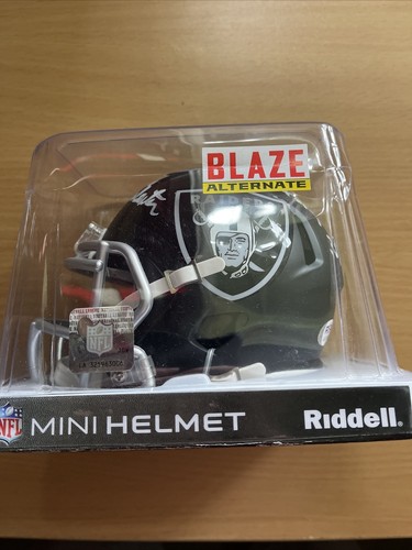 Lester Hayes Signed Autographed Blaze Alternate Raiders Mini Helmet PSA/COA - Picture 19 of 20