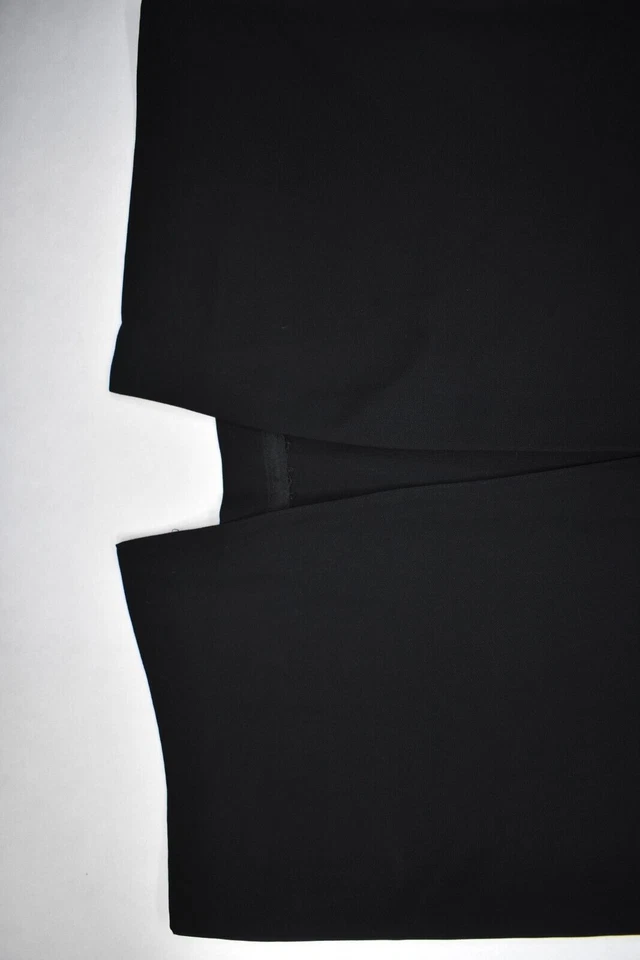 Maxi falda ajustada formal larga con abertura trasera negra lisa Style & Co para mujer talla 16 Foto 3 de 4