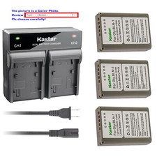 Kastar Battery AC Rapid Charger for Olympus BLN-1 BLN1 Battery BCN-1 Charger