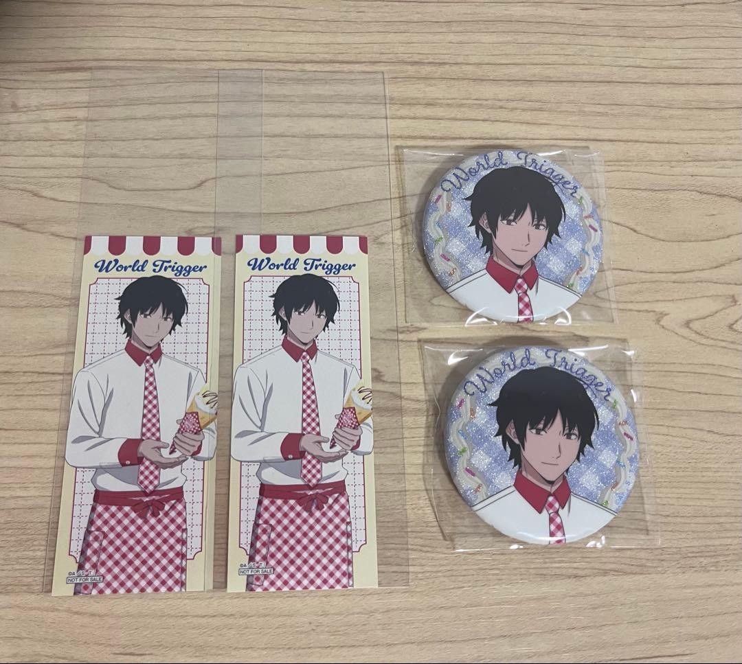 Marion Crepe Karasuma Kyosuke Can Badge Sticker World Trigger