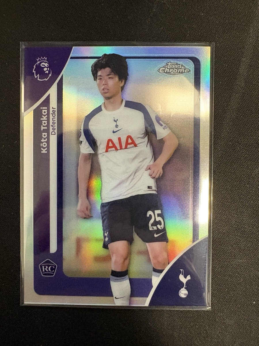 2025-26 Topps Chrome Premier League - Kota Takai #177 Silver 