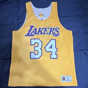 Mitchell & Ness Shaquille O'Neal #34 Lakers Men's L Reversible All-Star Jersey