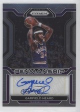 2021-22 Panini Prizm Penmanship Gar Heard Garfield Heard #PM-GHD Auto 09sm