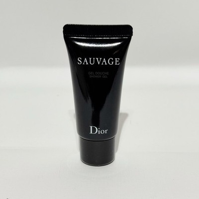 Christian Dior Sauvage Men Mini Shower Gel Tube Travel 0.67 Oz NEW Great Gift