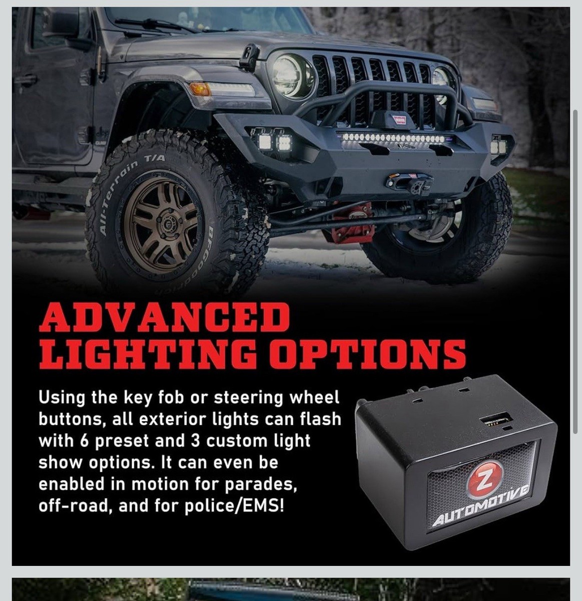 ラングラー用 Tazer JL ミニ Z Automotive Tazer JL Mini Programmer | Wrangler JL +