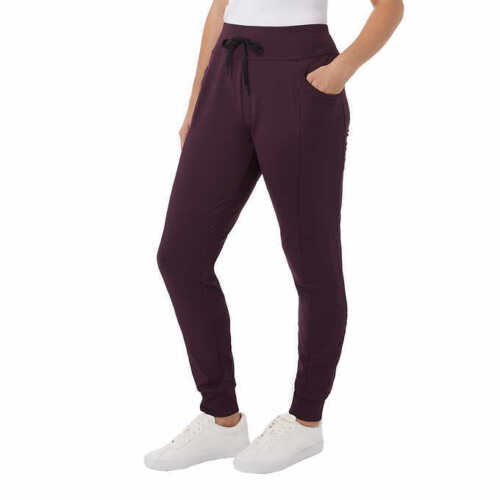 32 Degrees Ladies Side Pocket Jogger Heater Agate Purple Large - Picture 1 of 1
