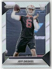 2016 Panini Prizm - Rookie Jeff Driskel #216 Silver Prizm (RC)