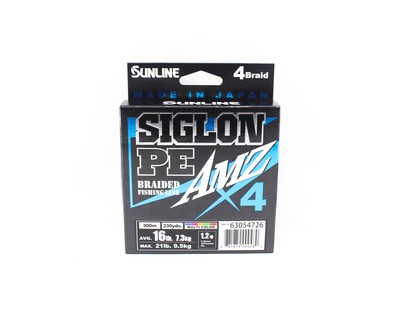Sunline P.E Linie X4 Siglon AMZ 300M P.E 1.2 16LB Multi (0480)
