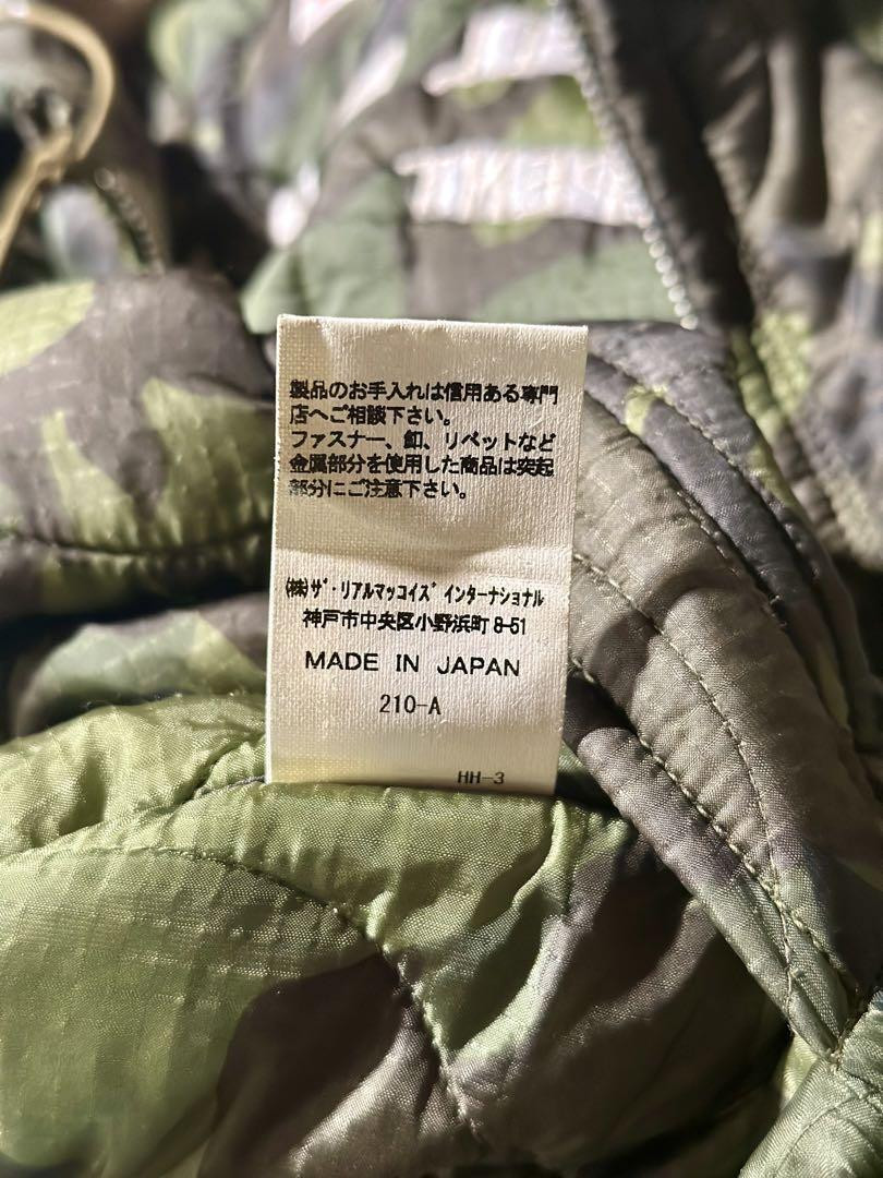 The REAL McCOY'S Liner Camouflage Poncho Parka Men's #EB BZA The REAL McCOY'S Liner Camouflage Poncho Parka Men's #EB BZA