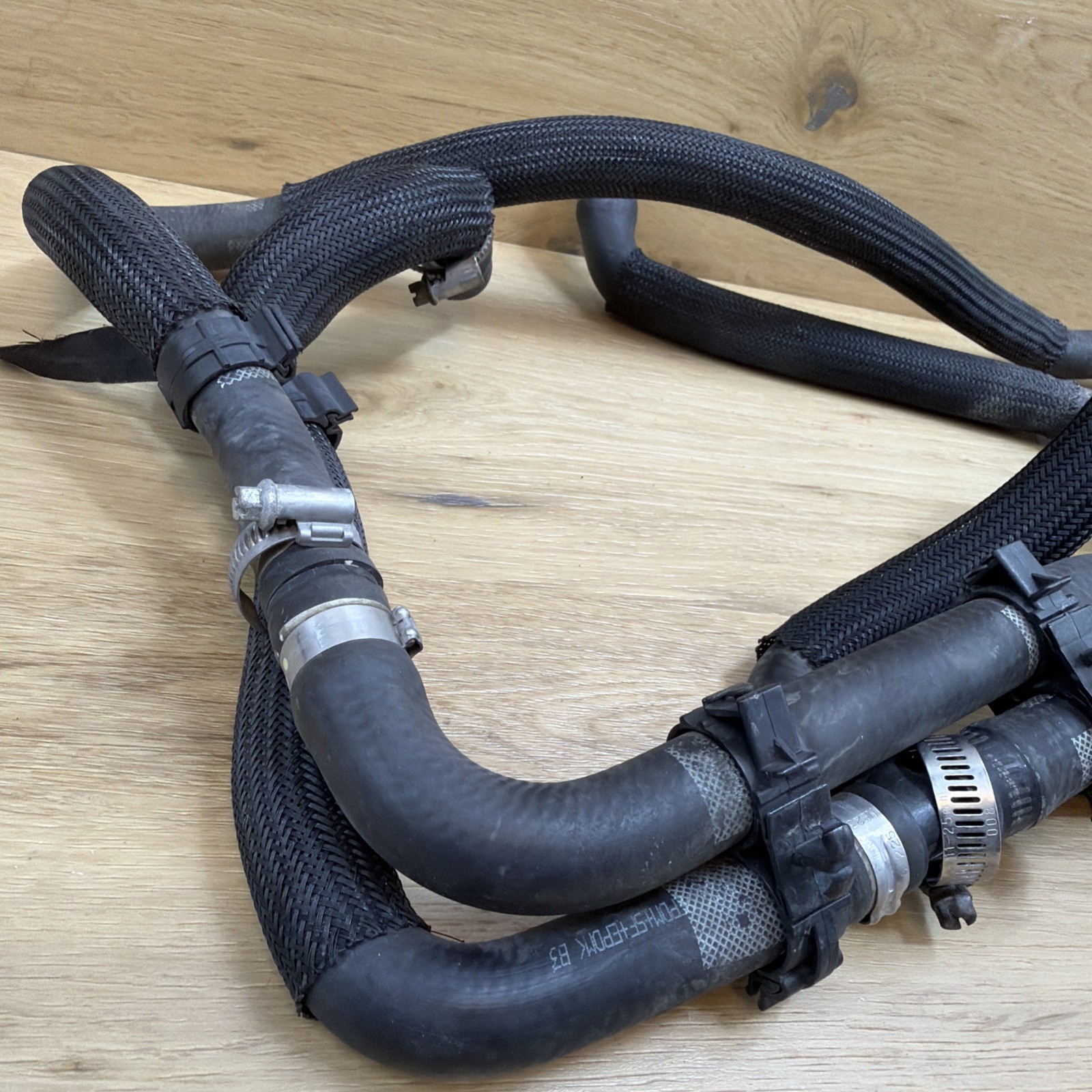 🟢14-2016 Maserati Ghibli Q4 3.0L Engine Radiator Coolant Hose Line 6622114🟢