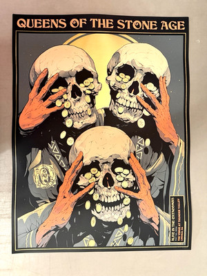 Queens of the Stone Age : FOIL 5/1/26 Lincoln N/125 (Original 18x24 Poster) MINT