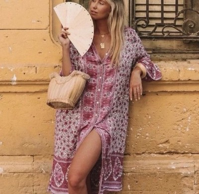 Spell & The Gypsy Jasmine Tunic Dress XS