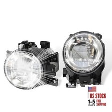 Pair Front Fog Lights Lamp Compatible with Q50 QX50 Q60 QX60 QX80 2014-2018