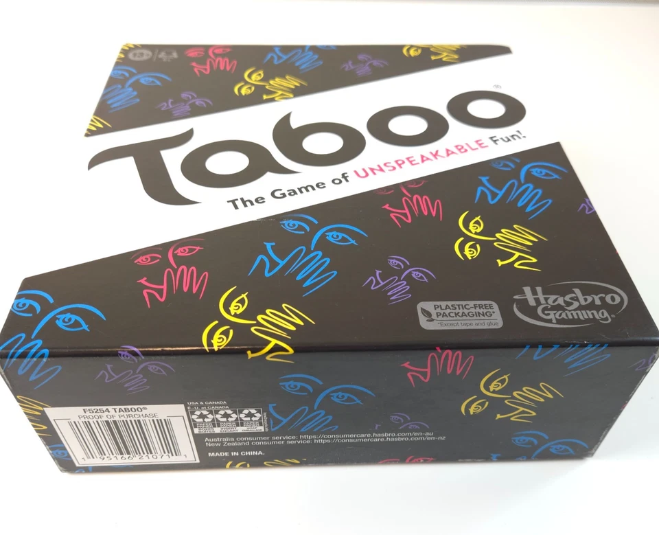 Hasbro Gaming Taboo: The Game of UNSPEAKABLE Fun! Word Guessing Game | Card Game - Image 2 of 4
