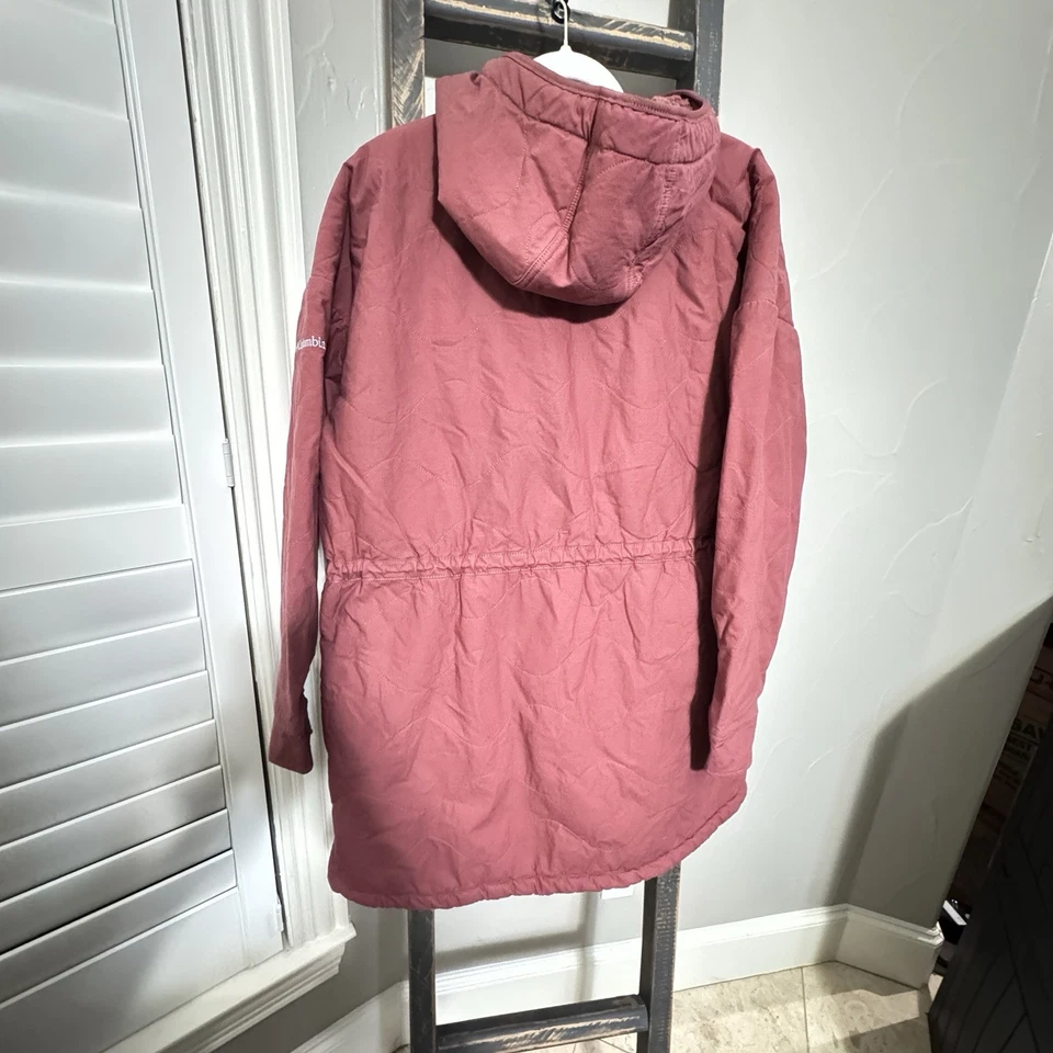 Columbia Chatfield Hill Parka Mujer Grande Con Capucha Forrada Sherpa Chaqueta Abrigo XL Foto 2 de 4