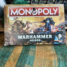 Warhammer 40,000 Monopoly Board Game Complete Set Perfect Condition