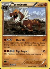Tyrantrum Rare XY - Furious Fists 62/111 MP on eBay