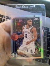 Cam Thomas Holo Card From 2025. Topps Chrome
