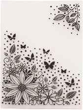 3D Christmas Flower Summer Frame Butterfly Plastic Embossing Folders for Card Ma