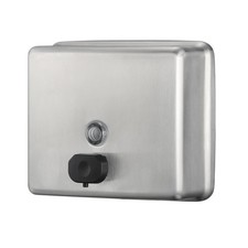Stainless Steel Extra Large 1400ml/47oz Capacity Industrial Grade Soap Dispen...
