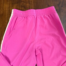 Victoria's Secret PINK Tech Woven Jogger Pants in the color Pink Gossip Size S