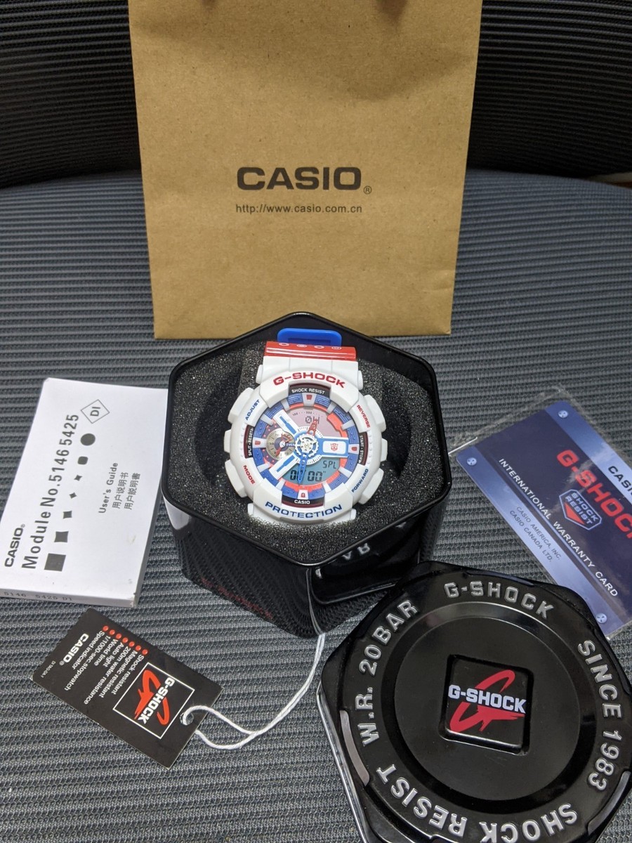 Casio G Shock Transformers Optimus Prime GA-110OPT22-7PFT Watch