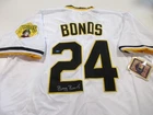 Barry Bonds Signed Pittsburgh Pirates Baseball Jersey with COA