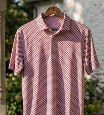 SUPER DEAL Rhoback Lover Golf Polo Shirt UPF Sun Protection Lightweight New
