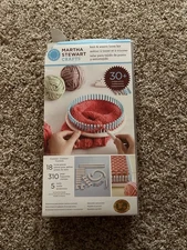 KNIT & WEAVE LOOM KIT By Martha Stewart Crafts 30+ Configurations Complete Fun