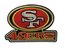 SAN FRANCISCO 49ers - Embroidered Iron-On/Sew Patch