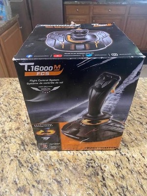 Thrustmaster T.16000M FCS Flight Stick PC USB In Box -Tested VGC