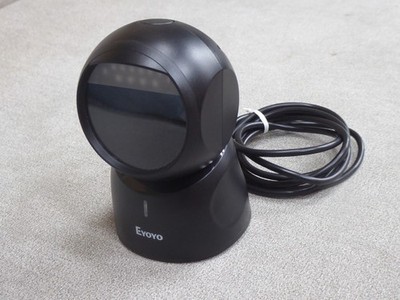 EYOYO Barcode Scanner, QR 2D Hands-Free Omnidirectional Automatic Sensing