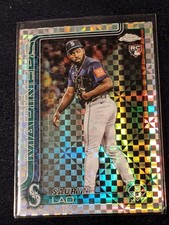 2025 Topps Chrome Baseball Update Series X-Fractor - #USC198 Sauryn Lao (RC)