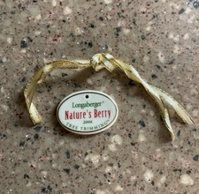 LONGABERGER 2006 Natures Berry Basket TIE-ON - NEW