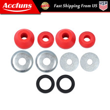 Pair Front Suspension Radius Arm Bushing Kit New Fit For Bronco Ranger F150 F250