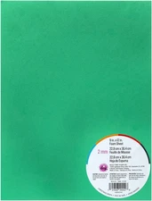 CousinDIY Foam Sheet 9"X12" 2mm-Christmas Green - 20 Pack