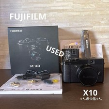 FUJIFILM X10 Digital Camera Used with Box Classic Design 12MP